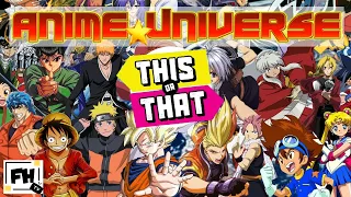 This or That! #6 | Ultimate Anime Manga Universe | Brain Break Workout
