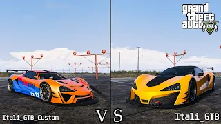 GTA 5 Itali GTB VS Itali GTB Custom #shorts