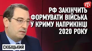 РФ закінчить формувати війська у Криму наприкінці 2020 року — Скібіцький