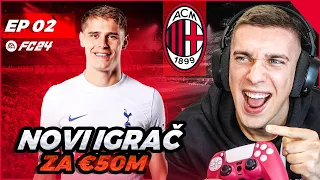 DOVODIM NEOČEKIVAO PRVO POJAČANJE ZA €50M ! MILAN KARIJERA #2