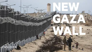 Egypt Is Silently Building A Massive Wall On Its Gaza Border | Insider News