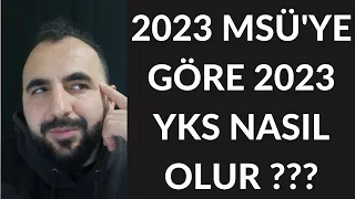 2023 MSÜ Sonuçlarına GÖRE 2023 YKS İÇİN ÖNEMLİ TAVSİYELER VE REHBERLİK #2023msü  #2023yks