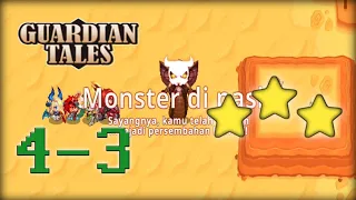 Guardian Tales 4-3 Guide (3 Star + Video Record) | Oasis