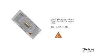 HEINE XHL Xenon Halogen Bulb 3 5V for BETA 100 and K100 X 002 88 049