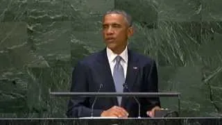 President Obama addresses UN, calls for dismantling IS 'network of death'