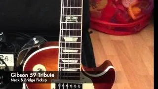 Gibson 59 Tribute vs Gibson P94