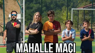 ANNEMLE MAHALLE MAÇI YAPTIK CHALLENGE !! CİPS KOLA ISMARLAMALI