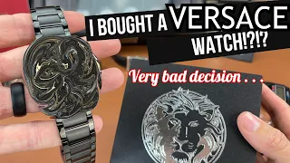 I Bought a Versace Watch! | This was a very bad idea . .