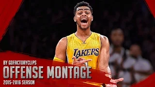 D'Angelo Russell Rookie Offense Highlights Montage 2015/2016 - ICE IN HIS VEINS!