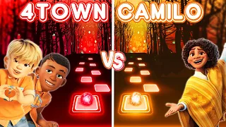 Turning Red 4 Town Vs Encanto Camilo | Nobody Like U - Tiles Hop EDM Rush!