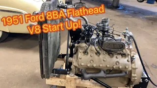 Flathead Friday! Lets Fire Up This Stock Rebuilt Ford Flathead V8!