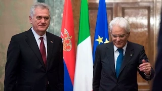 Il Presidente Mattarella incontra il Presidente della Repubblica di Serbia