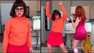Scooby Doo Papa(recopilacion) challenge dance Musically Dance(Inanna Sarkis y Lele Pons)