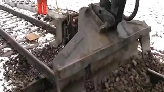 Railway track replace rails and sleepers