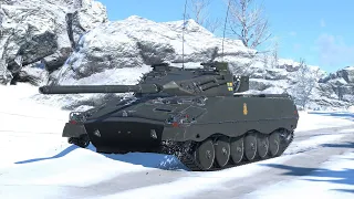 War Thunder: Sweden - Ikv 91 Gameplay [1440p 60FPS]
