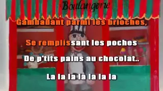 Le petit pain au chocolat - Joe Dassin ( Karaoké Chanté )