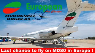 ✈ Europe's Last MD80s | Inflight Experience | European Air Charter | Munich to Burgas