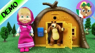 Mascha e Orso unboxing | Ambulanza, casa di orso e Masha | giochi per bambini