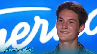 Cameron Whitcomb's American Idol Audition Gets Two Judges To Say Yes!