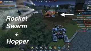 Missle Swarm + Hopper // OP COMBO // Tanki Online