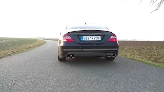 Mercedes Benz CLS 5.0 V8 AMG exhaust sound