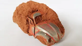 Restoration toy car-vintage Volkswagen Beetle