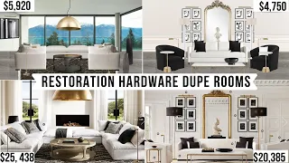 RESTORATION HARDWARE DUPE ROOMS // DIY WITH KB