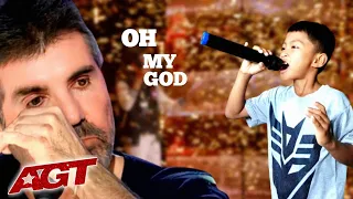 The jury was made to cry again with Raffi's voice singing a song ocean deep|AGT 2024