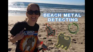 Beach Metal Detecting | Santa Monica Beach | Minelab Vanquish 540
