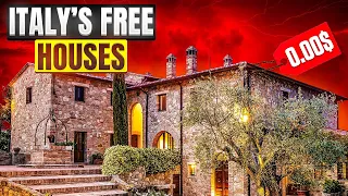 Uncovering the Dark Truth: Why is Italy Giving Away Free Houses