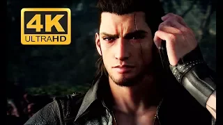 FINAL FANTASY XV WINDOWS EDITION Episode Gladiolus All Cutscenes (Full Game Movie) 4K 60FPS UHD