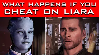 Mass Effect 2 - What Happens If You CHEAT ON LIARA? (Plus ME3 Outcomes)