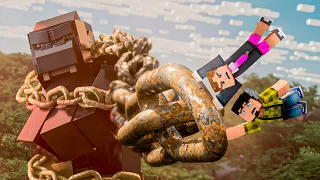 CAPTURAMOS O KING KONG NO MINECRAFT !! AVENTURA COM MODS