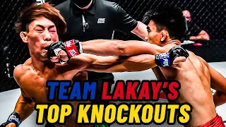 Team Lakay's CRAZIEST KNOCKOUTS In ONE Championship 🇵🇭👊