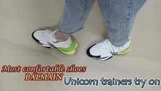 Craziest Sneaker—Balmain Unicorn Trainer #sneakers |Review & On Feet #sneakerunboxing #luxurystyle