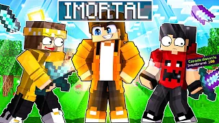 Fiquei IMORTAL no MINECRAFT POR 24 HORAS