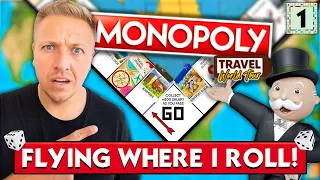 I Played Monopoly Travel Edition In Real Life - Episode 1