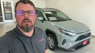 2022 Rav4 XLE in ------Lunar Rock------Lake Country Toyota