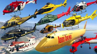 GTA V: Every Helicopters Easter Best Extreme Longer Crash and Fail Compilation