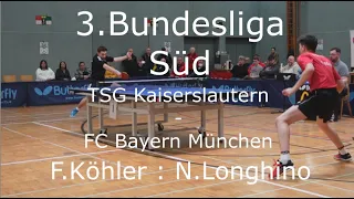 3.Bundesliga Süd | TSG Kaiserslautern - FC Bayern München | F.köhler : N.Longhino