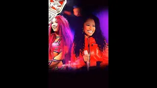 WWE MASHUP - Sasha Banks & Nicki Minaj [massive limit] Theme song mashup