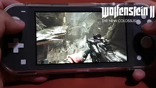 Wolfenstein 2 The New Colossus On Nintendo Switch Lite Part 6