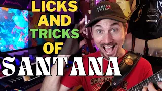 SANTANA LICKS and TRICKS