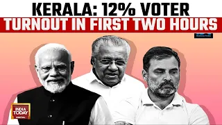 12% Voter Turnout In First Two Hours Of Polling | Kerala Lok Sabha Election 2024 Phase 2