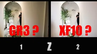 (Photo comparison) Ricoh GR3 VS FUJI XF10 JPG Color comparison (Positive film VS Classic Chrome)