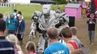 Titan the Robot at Glastonbury Festival 2014