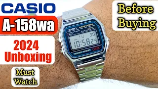 Casio A158W Unboxing & Review | Casio A158wa 🔥