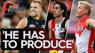The players under the most pressure heading into finals - Footy Classified | Footy on Nine