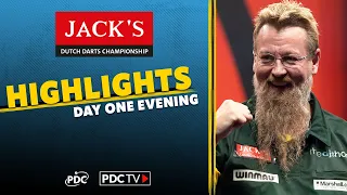 DUTCH DARTING DRAMA | Day One EVENING Highlights | 2022 Jack's Dutch Darts Championship