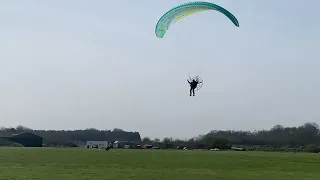 Paramotor engine failure at 500 ft.